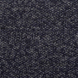 Dark Blue Marl Interlock Knit, Polyester