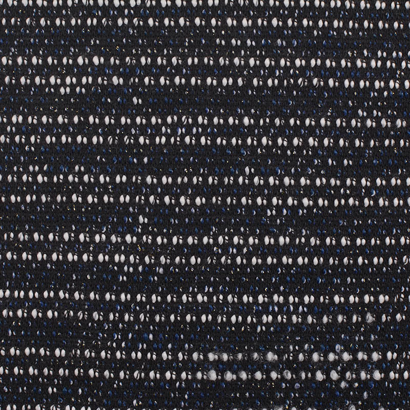 White Marl Chunky Knit, Polyester, 303 gsm