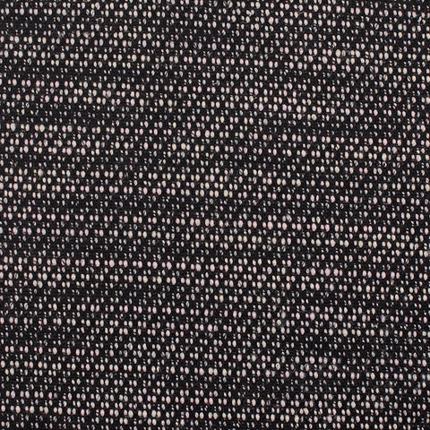 Black Marl Chunky Knit, Polyester, 291 gsm