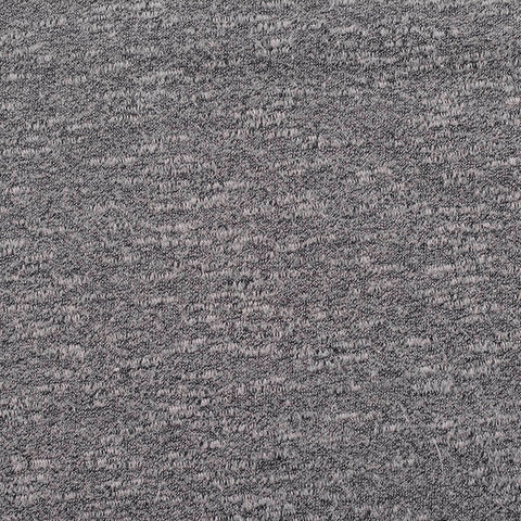 Grey Marl Interlock Knit, Poly-Cotton, 322 gsm