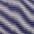 Navy Horizontal-Stripe Knit, Cotton-Viscose