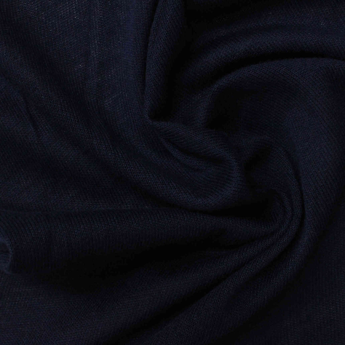Polyester Viscose Jersey Knit Fabric, 122 gsm — Navy, ref EF-11964