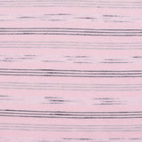 Pink Horizontal-Stripe Jersey Knit, Poly-Viscose