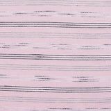 Pink Horizontal-Stripe Jersey Knit, Poly-Viscose — texture