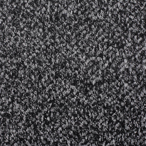 Black Marl Chunky Knit, Polyester, 383 gsm