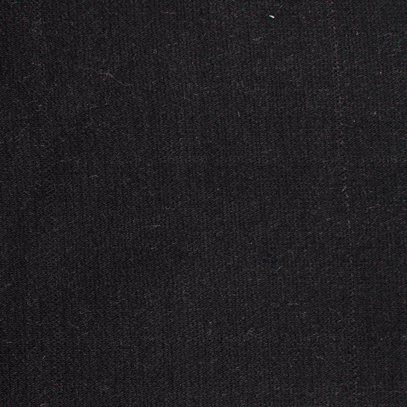 Polyester Stretch Interlock Knit Fabric, 299 gsm — Black