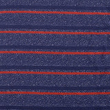 Red Horizontal-Stripe Interlock Knit, Polyester — texture