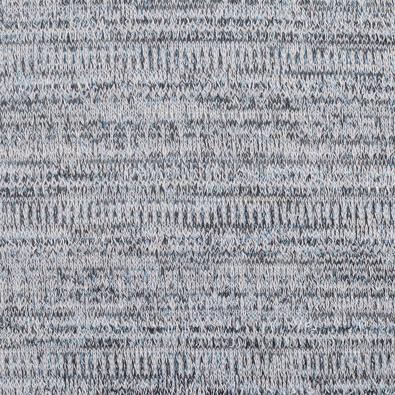 Grey Marl Chunky Knit, Poly-Viscose, 220 gsm