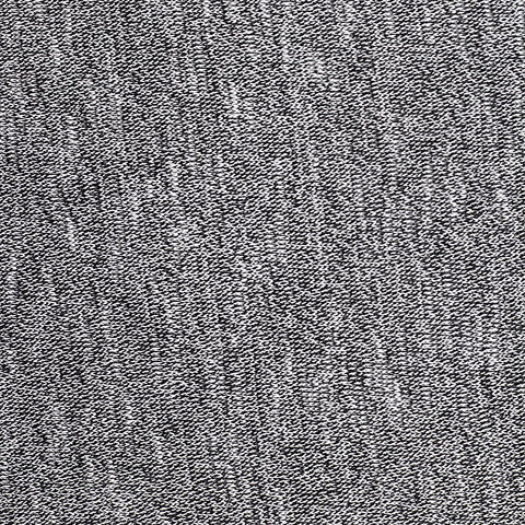 Black Heathered-Marl Chunky Knit, Viscose-Poly, 145 gsm