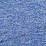 Blue Marl Chunky Knit, Poly-Viscose