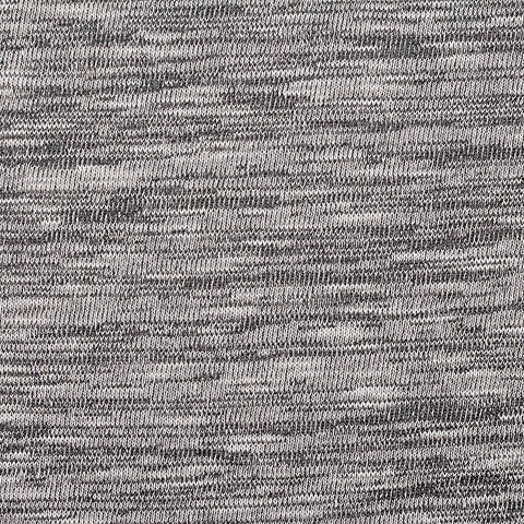 Grey Marl Jersey Knit, Poly-Cotton, 140 gsm