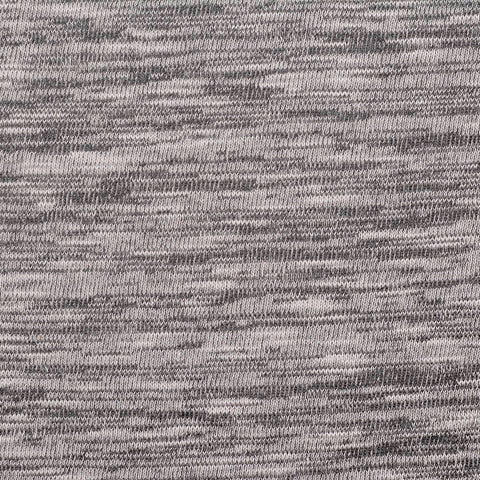 Grey Marl Jersey Knit, Poly-Cotton, 140 gsm