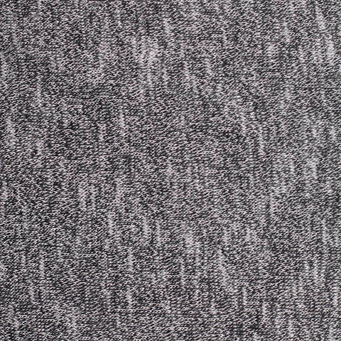 Black Marl Chunky Knit, Viscose-Poly, 145 gsm