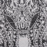 Jacquard Polyester Stretch Knit Fabric, 300 gsm — Grey