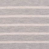 Grey Horizontal-Stripe Knit, Polyester