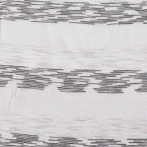 Dark Grey Zigzag Jacquard, Poly-Viscose