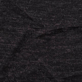 Dark Grey Marl Jersey Knit, Polyester