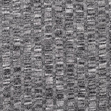 Black Heathered-Marl Rib Knit, Poly-Viscose — texture