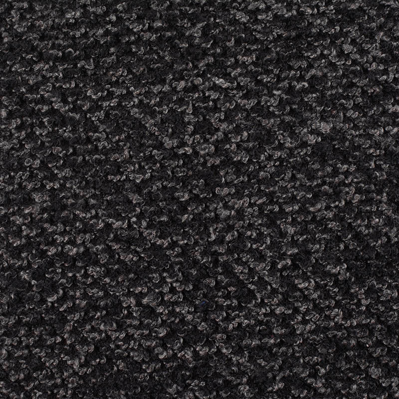 Dark Grey Marl Chunky Knit, Polyester, 365 gsm