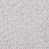 Polyester Viscose Chunky Knit Fabric, 150 gsm — White — texture