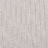 Polyester Viscose Stretch Rib Knit Fabric, 205 gsm — Grey — texture
