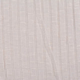 Polyester Viscose Stretch Rib Knit Fabric, 205 gsm — Grey