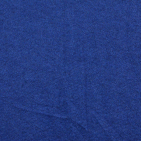 Viscose Acrylic Stretch Jersey Knit Fabric, 177 gsm — Navy