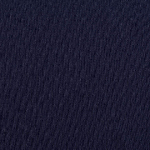 Polyester Viscose Jersey Knit Fabric, 128 gsm — Navy