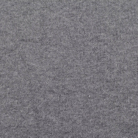 Grey Marl French Terry, Cotton-Poly, 278 gsm