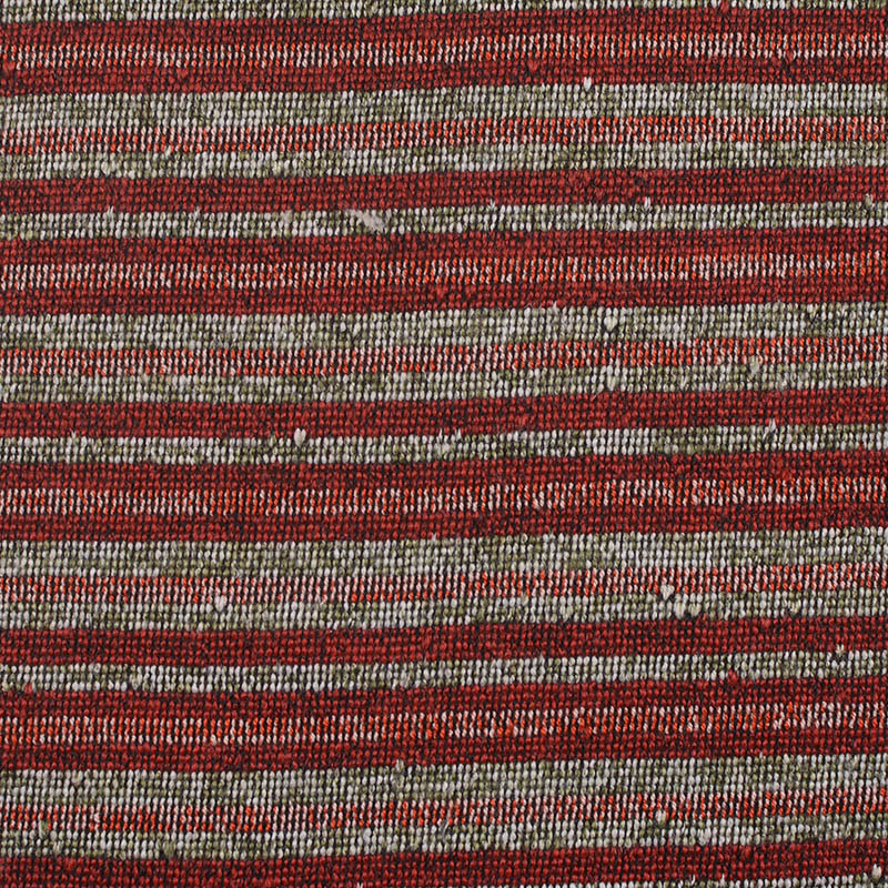 Red Stripes Chunky Knit, Polyester