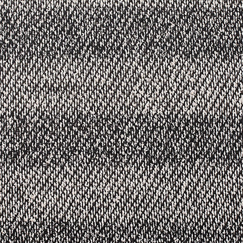 Black Marl Chunky Knit, Cotton-Poly, 305 gsm, ref EF-12096