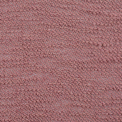Slub Polyester Metallic French Terry Fabric, 331 gsm — Red