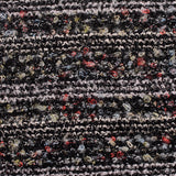 Black Marl Bouclé, Polyester