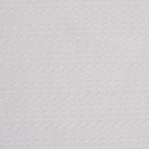 White Tone-on-Tone Jacquard, Polyester, 219 gsm