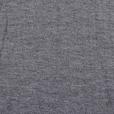 Heathered Grey Flecks Interlock Knit, Polyester — texture