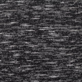 Black Marl Scuba Knit, Acrylic-Viscose