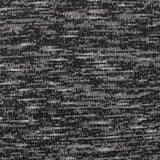 Black Marl Scuba Knit, Acrylic-Viscose — texture