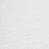 Viscose Stretch Linen-Look Fabric, 129 gsm — White
