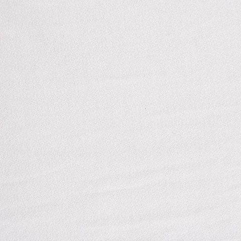 Viscose Stretch Linen-Look Fabric, 129 gsm — White