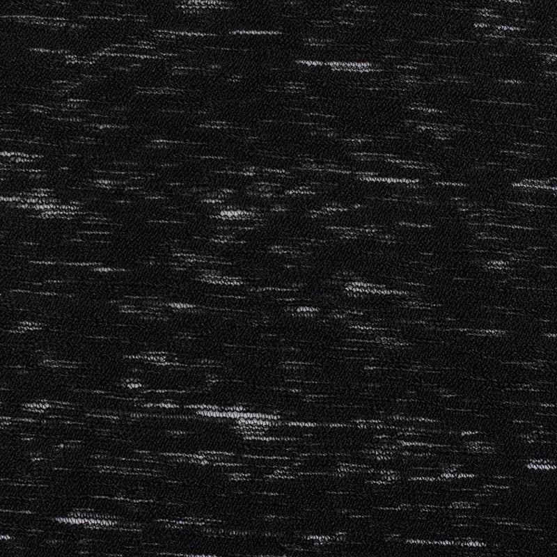 Black Marl Jersey Knit, Polyester, 161 gsm, ref EF-12193
