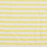 Yellow Horizontal-Stripe Knit, Cotton