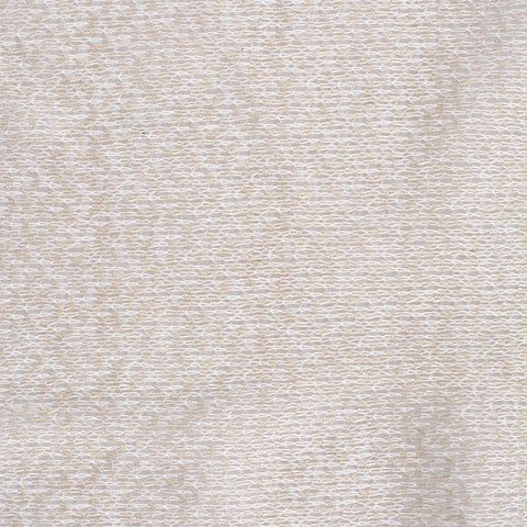 Jacquard 100% Polyester Chunky Knit Fabric, 155 gsm — White