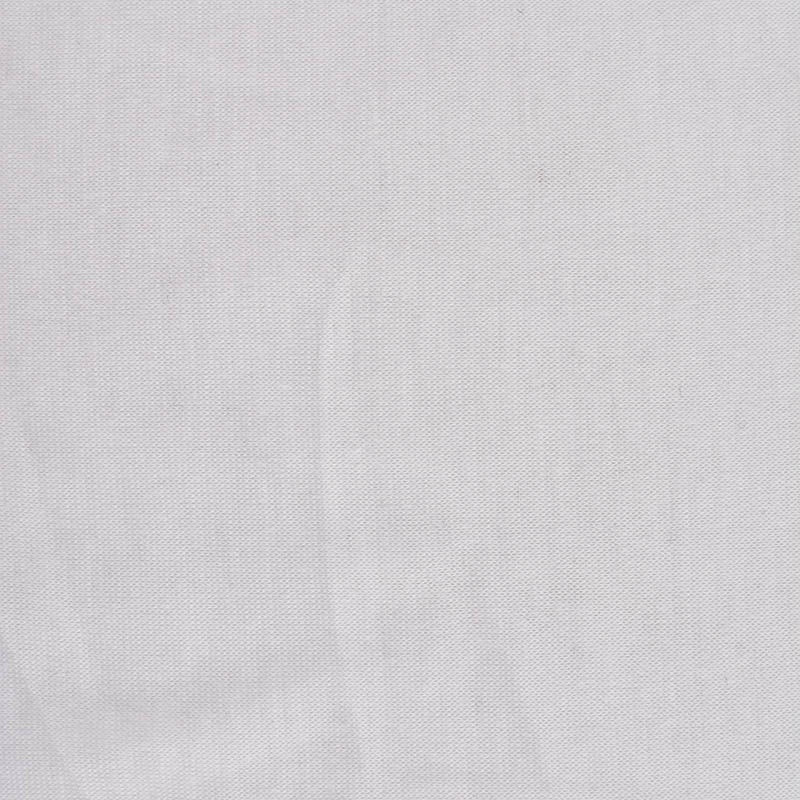 100% Polyester Jersey Knit Fabric, 110 gsm — White