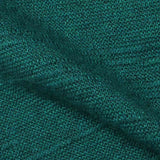 Viscose Acrylic Stretch Chunky Knit Fabric, 183 gsm — Green — texture