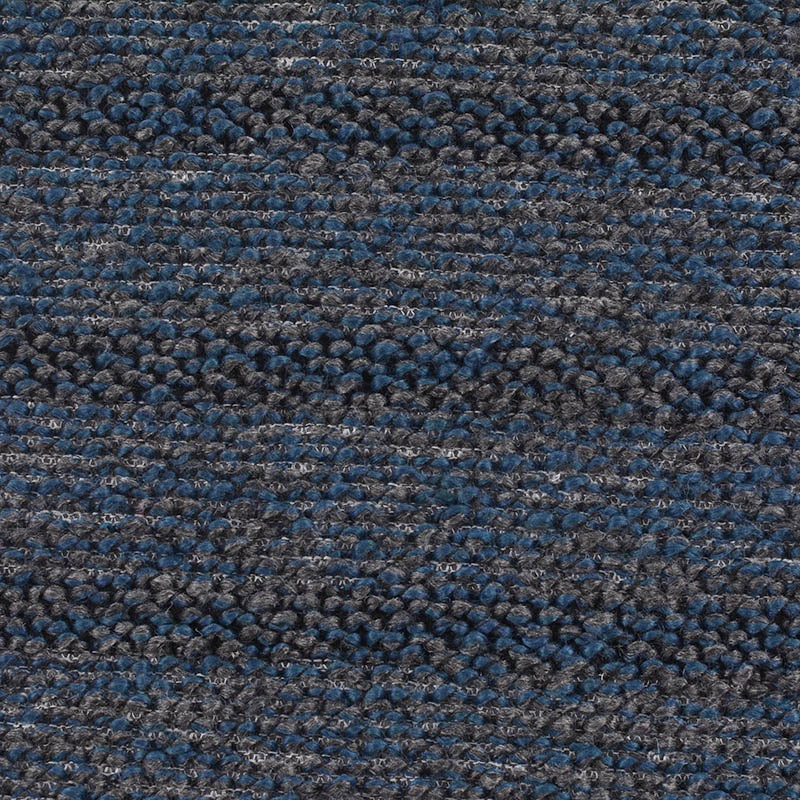 Blue Marl Chunky Knit, Polyester, 355 gsm