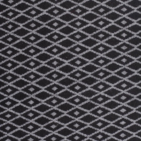 Dark Grey Diamond Interlock Knit, Polyester