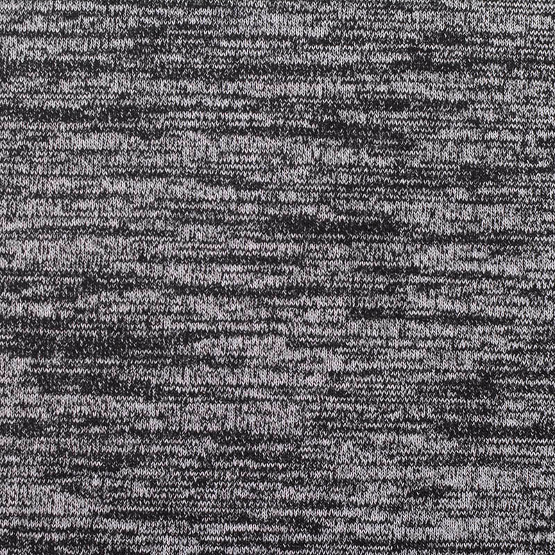 Black Marl Knit, Viscose-Poly, 200 gsm