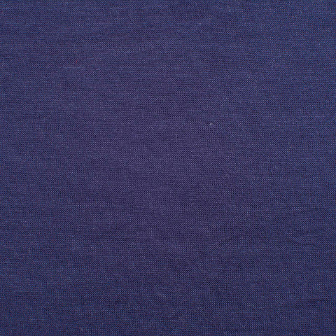 Viscose Stretch Jersey Knit Fabric, 150 gsm — Navy