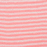 Light Pink Stripe Rib Knit, Cotton