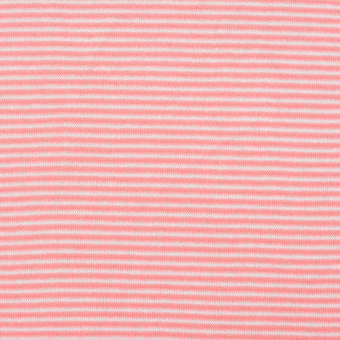 Light Pink Stripe Rib Knit, Cotton